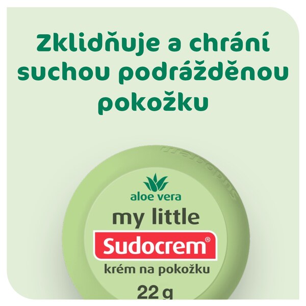 Sudocrem My Little Aloe Vera krém na pokožku 22 g Sudocrem My Little Aloe Vera krém na pokožku 22 g