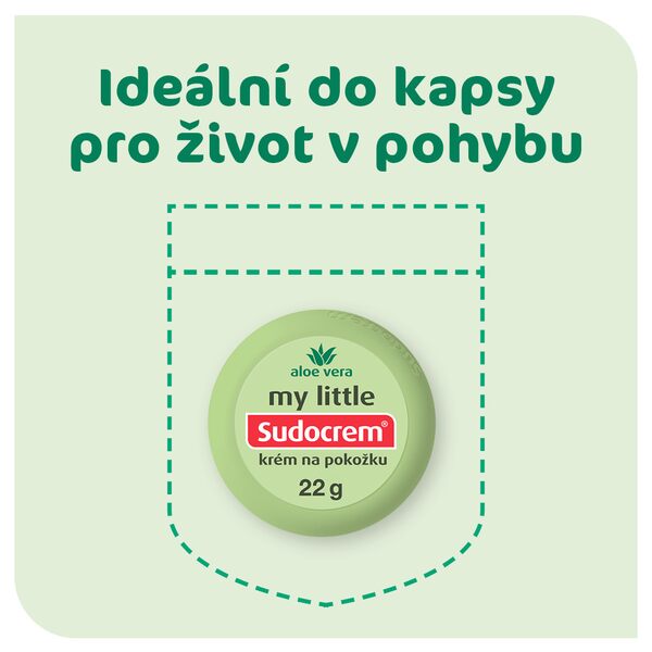 Sudocrem My Little Aloe Vera krém na pokožku 22 g Sudocrem My Little Aloe Vera krém na pokožku 22 g