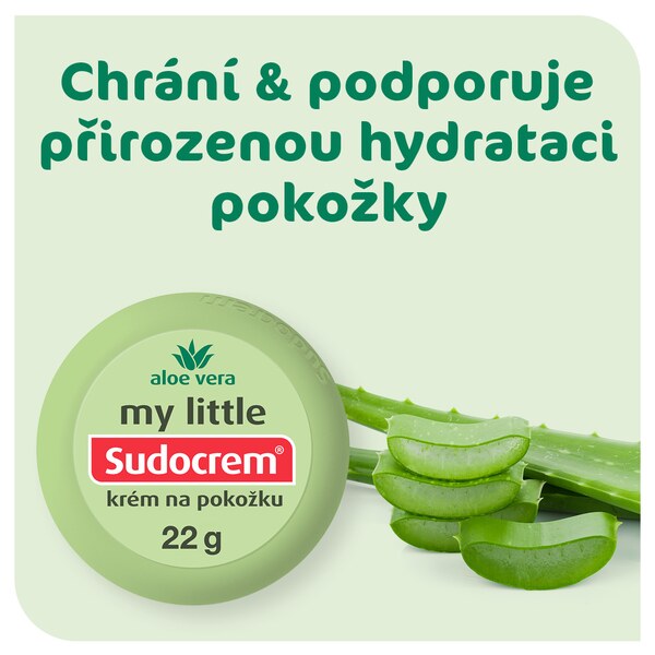Sudocrem My Little Aloe Vera krém na pokožku 22 g Sudocrem My Little Aloe Vera krém na pokožku 22 g
