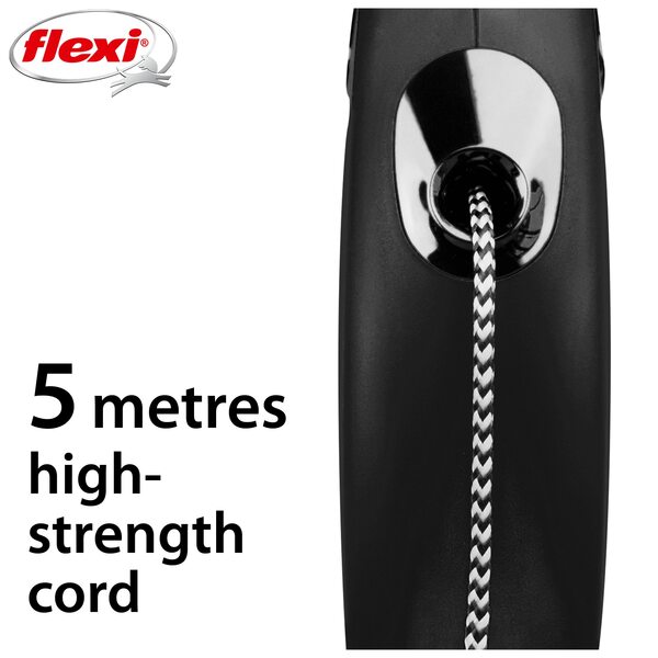 Flexi Vodítko Classic S lanko 5 m Černé 1 ks Flexi Vodítko Classic S lanko 5 m Černé 1 ks