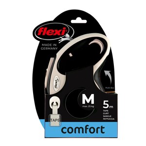 Flexi Vodítko Comfort M pásek 5 m Černé 1 ks Flexi Vodítko Comfort M pásek 5 m Černé 1 ks
