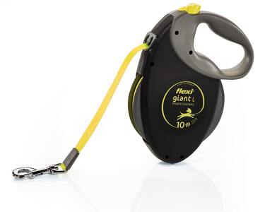 Flexi Vodítko Giant L Professional pásek 10 m Černo-žluté 1 ks Flexi Vodítko Giant L Professional pásek 10 m Černo-žluté 1 ks