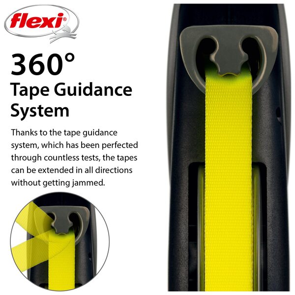 Flexi Vodítko Giant L Professional pásek 10 m Černo-žluté 1 ks Flexi Vodítko Giant L Professional pásek 10 m Černo-žluté 1 ks