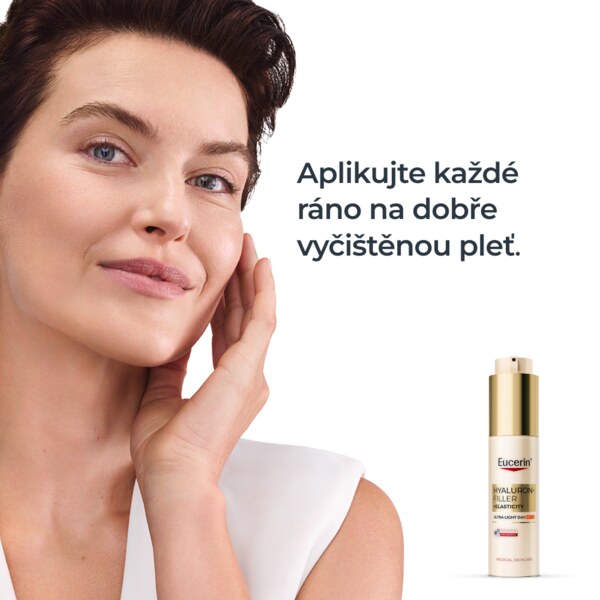 Eucerin Hyaluron-Filler + Elasticity Lehký denní krém SPF50 50 ml Eucerin Hyaluron-Filler + Elasticity Lehký denní krém SPF50 50 ml