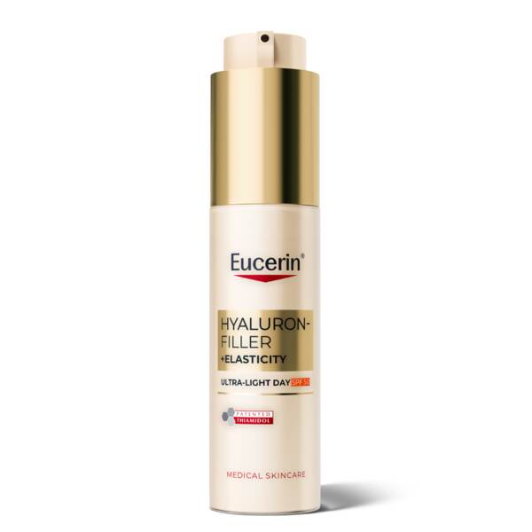 Eucerin Hyaluron-Filler + Elasticity Lehký denní krém SPF50 50 ml Eucerin Hyaluron-Filler + Elasticity Lehký denní krém SPF50 50 ml
