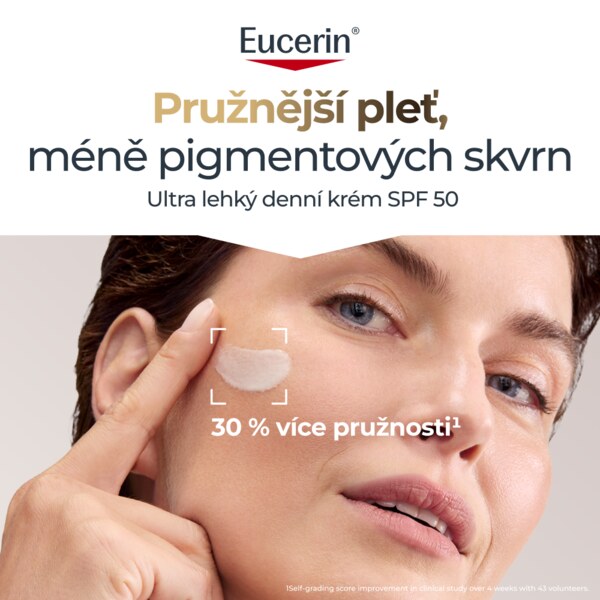 Eucerin Hyaluron-Filler + Elasticity Lehký denní krém SPF50 50 ml