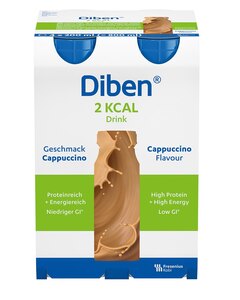 Diben 2 kcal Drink příchuť Cappuccino 4x200 ml