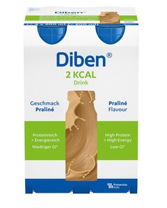 Diben 2 kcal Drink příchuť Pralinková 4x200 ml Diben 2 kcal Drink příchuť Pralinková 4x200 ml