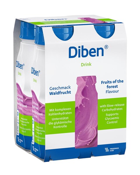 Diben 1,5 kcal Drink Lesní plody 4x200 ml