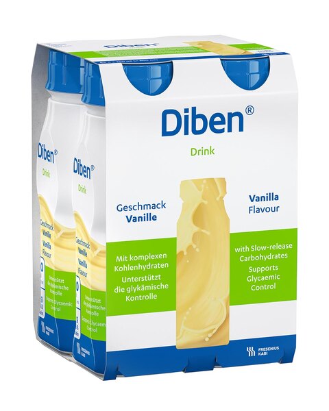 Diben 1,5 kcal Drink Vanilka 4x200 ml