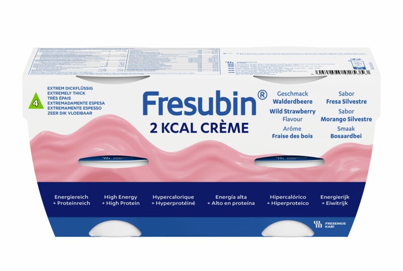 Fresubin 2 kcal Creme Lesní jahoda 4x125 g