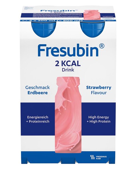 Fresubin 2 kcal Drink Jahoda 4x200 ml