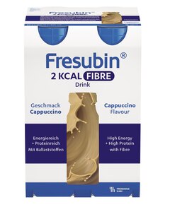Fresubin 2 kcal Fibre Drink příchuť Cappuccino 4x200 ml Fresubin 2 kcal Fibre Drink příchuť Cappuccino 4x200 ml
