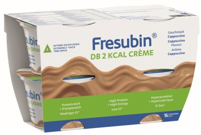 Fresubin DB 2 kcal Creme příchuť Cappuccino 4x200 g Fresubin DB 2 kcal Creme příchuť Cappuccino 4x200 g