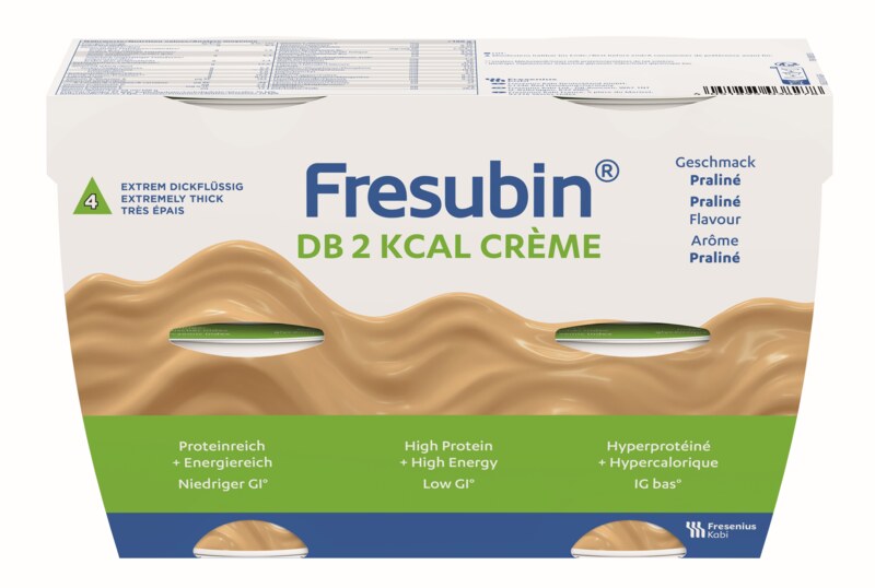Fresubin DB 2 kcal Creme příchuť Pralinková 4x200 g