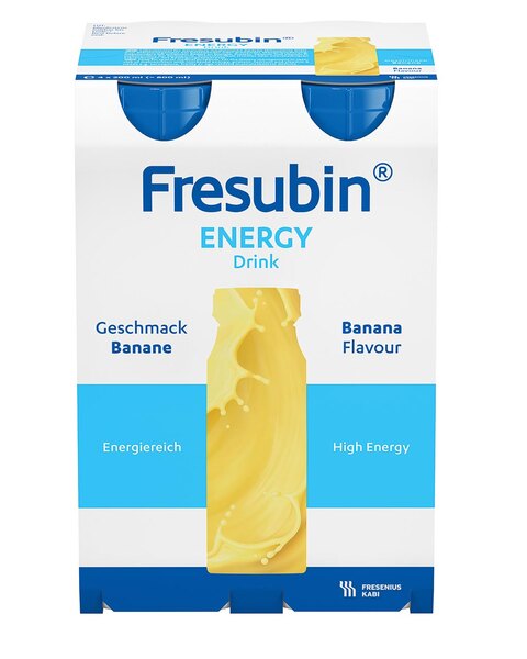 Fresubin Energy Drink příchuť Banánová 4x200 ml