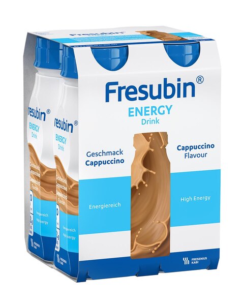 Fresubin Energy Drink příchuť Cappuccino 4x200 ml