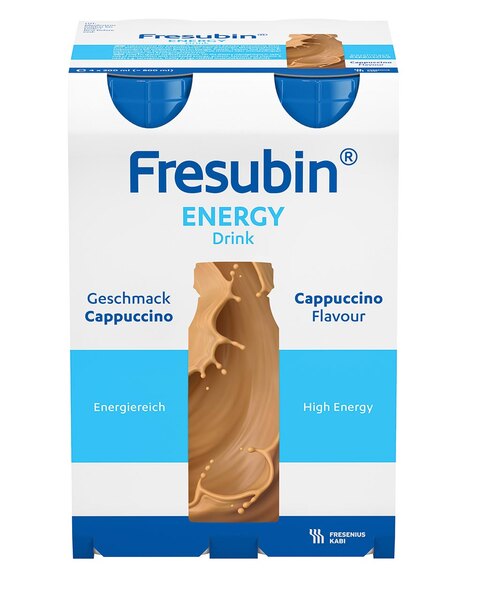 Fresubin Energy Drink příchuť Cappuccino 4x200 ml