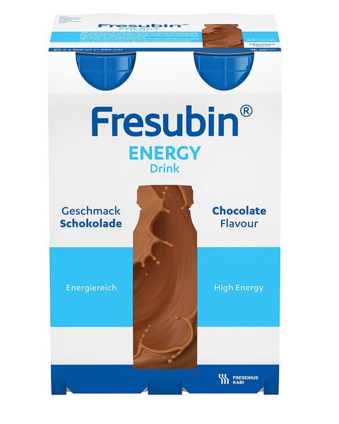 Fresubin Energy Drink příchuť Čokoládová 4x200 ml