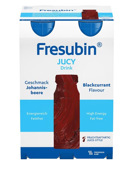 Fresubin Jucy Drink příchuť Černý rybíz 4x200 ml