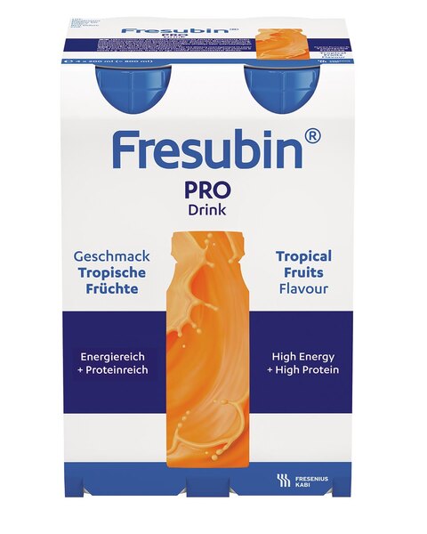 Fresubin Pro Drink příchuť Tropické ovoce 4x200 ml