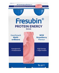 Fresubin Protein Energy příchuť Jahodová 4x200 ml Fresubin Protein Energy příchuť Jahodová 4x200 ml