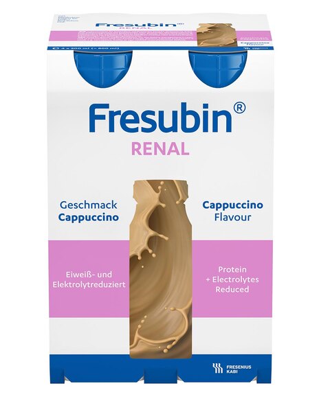 Fresubin Renal příchuť Cappuccino 4x200 ml