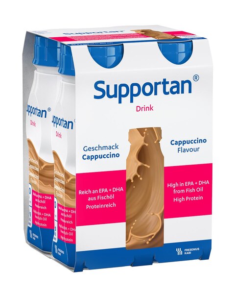 Supportan Drink příchuť Cappuccino 4x200 ml