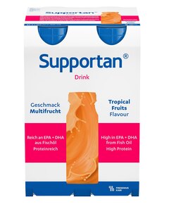 Supportan Drink příchuť Tropické ovoce 4x200 ml Supportan Drink příchuť Tropické ovoce 4x200 ml