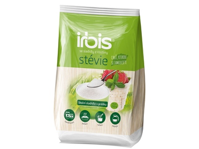 Irbis se sladidly ze Stévie sladidlo sypké 250 g Irbis se sladidly ze Stévie sladidlo sypké 250 g