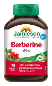 Jamieson Berberin 500 mg 70 kapslí Jamieson Berberin 500 mg 70 kapslí