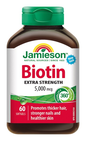 Jamieson Biotin 5000 mcg 60 tablet