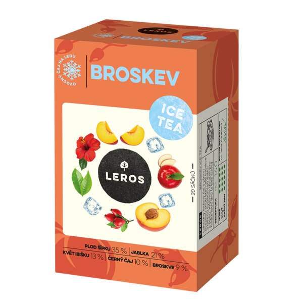 Leros Ice Tea Broskev 20 x 2,2 g