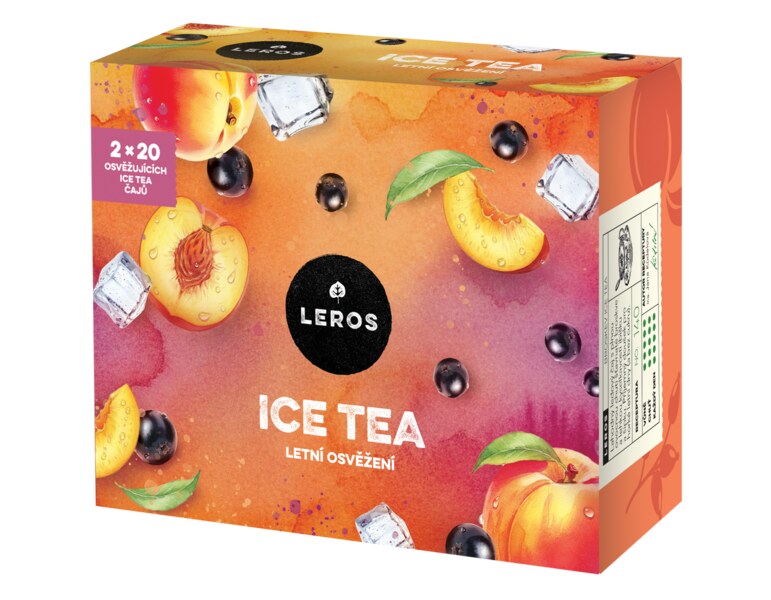 Leros Ice tea Letní osvěžení 2 x 20 sáčků Leros Ice tea Letní osvěžení 2 x 20 sáčků