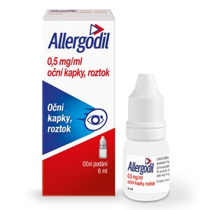 Allergodil oční kapky 6 ml