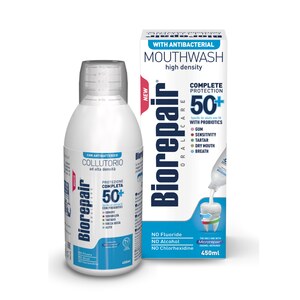 Biorepair Complete Protection 50+ ústní voda antibakteriální 450 ml Biorepair Complete Protection 50+ ústní voda antibakteriální 450 ml