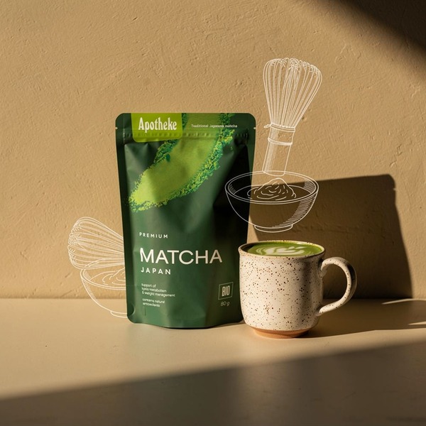 Apotheke BIO Matcha Japan 80 g Apotheke BIO Matcha Japan 80 g