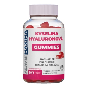 Alavis Maxima Kyselina Hyaluronová Gummies 60 žvýkacích tablet Alavis Maxima Kyselina Hyaluronová Gummies 60 žvýkacích tablet