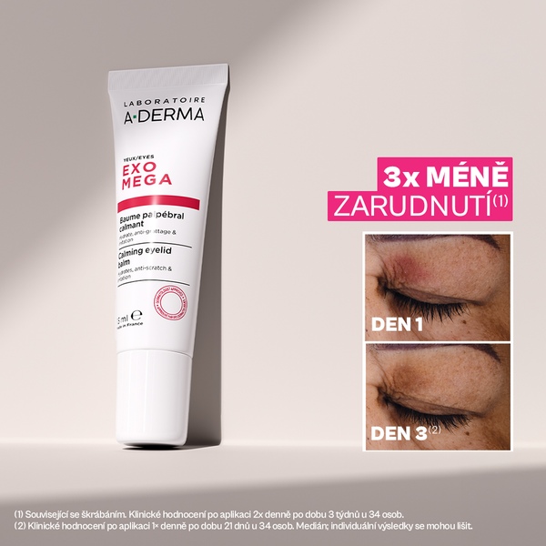 A-Derma Exomega Zklidňující balzám na oční okolí 15 ml A-Derma Exomega Zklidňující balzám na oční okolí 15 ml