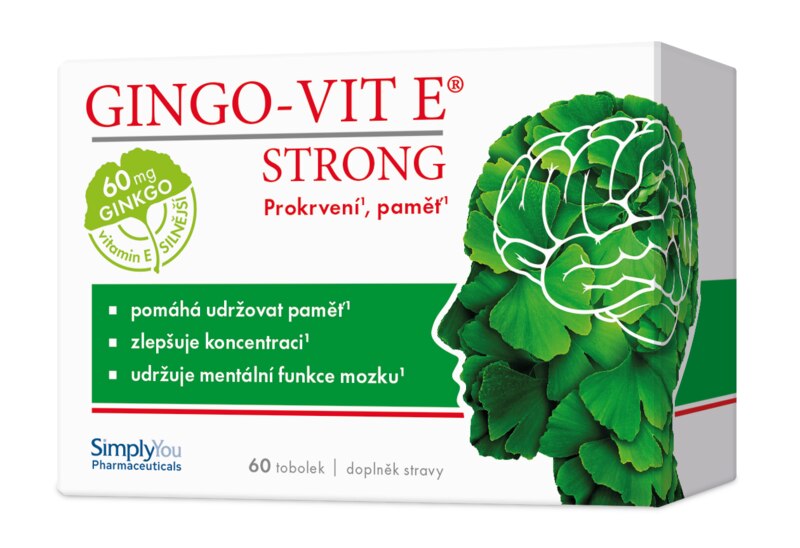 Gingo-vit E Strong 60 tobolek Gingo-vit E Strong 60 tobolek