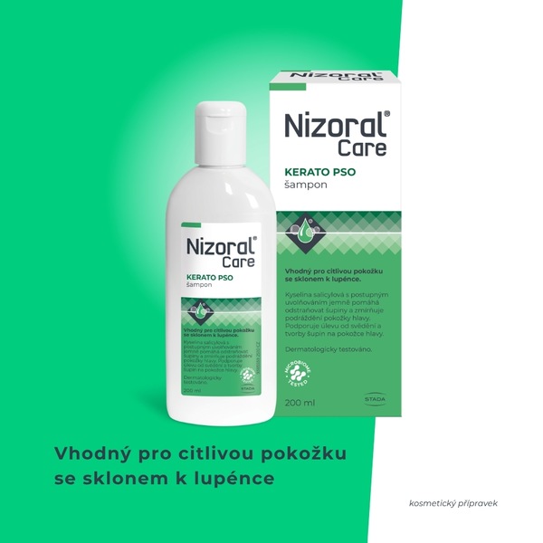 Nizoral Care Kerato PSO šampon 200 ml