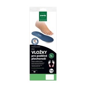 Svorto Vložky pro podélné plochonoží (vel.38) 1 pár Svorto Vložky pro podélné plochonoží (vel.38) 1 pár