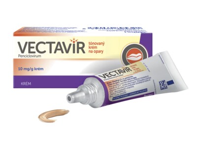 Vectavir tónovací krém na opary 2 g Vectavir tónovací krém na opary 2 g