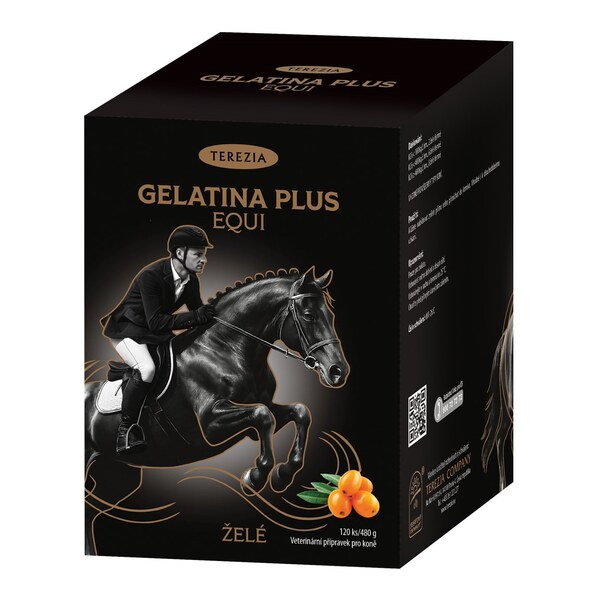 Terezia Gelatina Plus Equi veterinární želé 120 ks