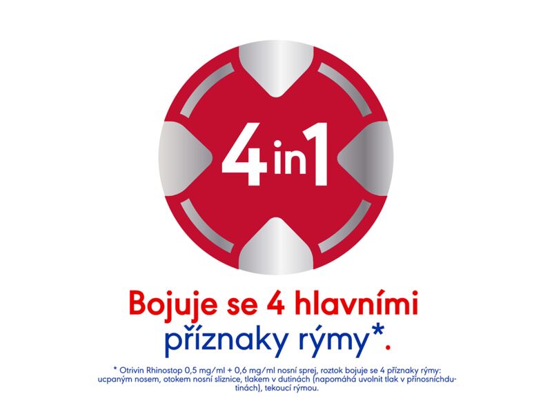 Otrivin Rhinostop nosní sprej při léčbě ucpaného nosu 10 ml Otrivin Rhinostop nosní sprej při léčbě ucpaného nosu 10 ml