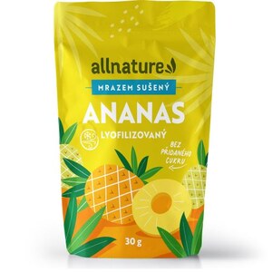 Allnature Ananas sušený mrazem 30 g