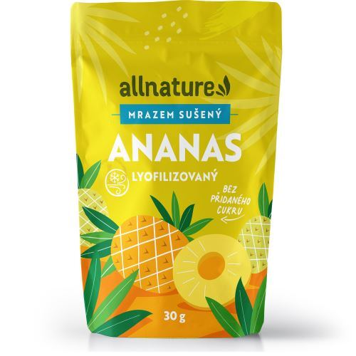 Allnature Ananas sušený mrazem 30 g Allnature Ananas sušený mrazem 30 g