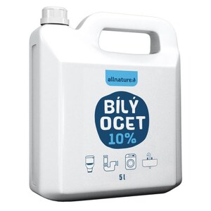 Allnature Bilý ocet 10% 5000 ml Allnature Bilý ocet 10% 5000 ml