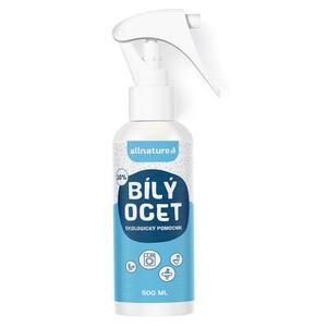 Allnature Bílý ocet 10% 500 ml Allnature Bílý ocet 10% 500 ml