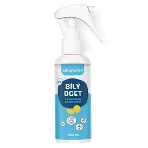 Allnature Bilý ocet 10% s vůní citronu 500 ml Allnature Bilý ocet 10% s vůní citronu 500 ml